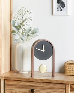 Orologio BLATTEN 16 cm Nero