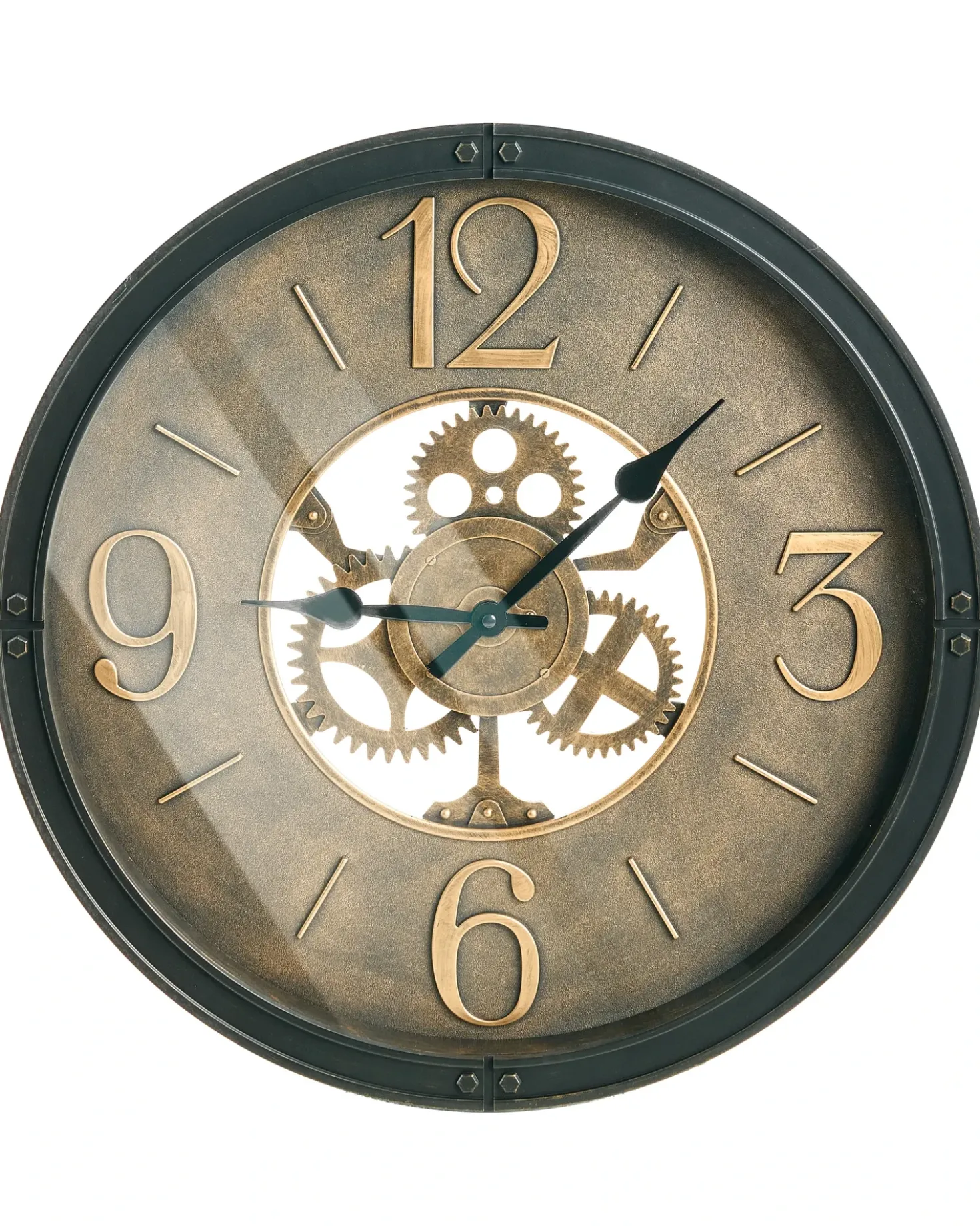 Orologio da parete ALBACETE 50 cm Nero