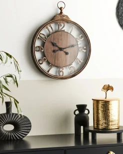 Orologio da parete ALCOBA 40 cm Marrone