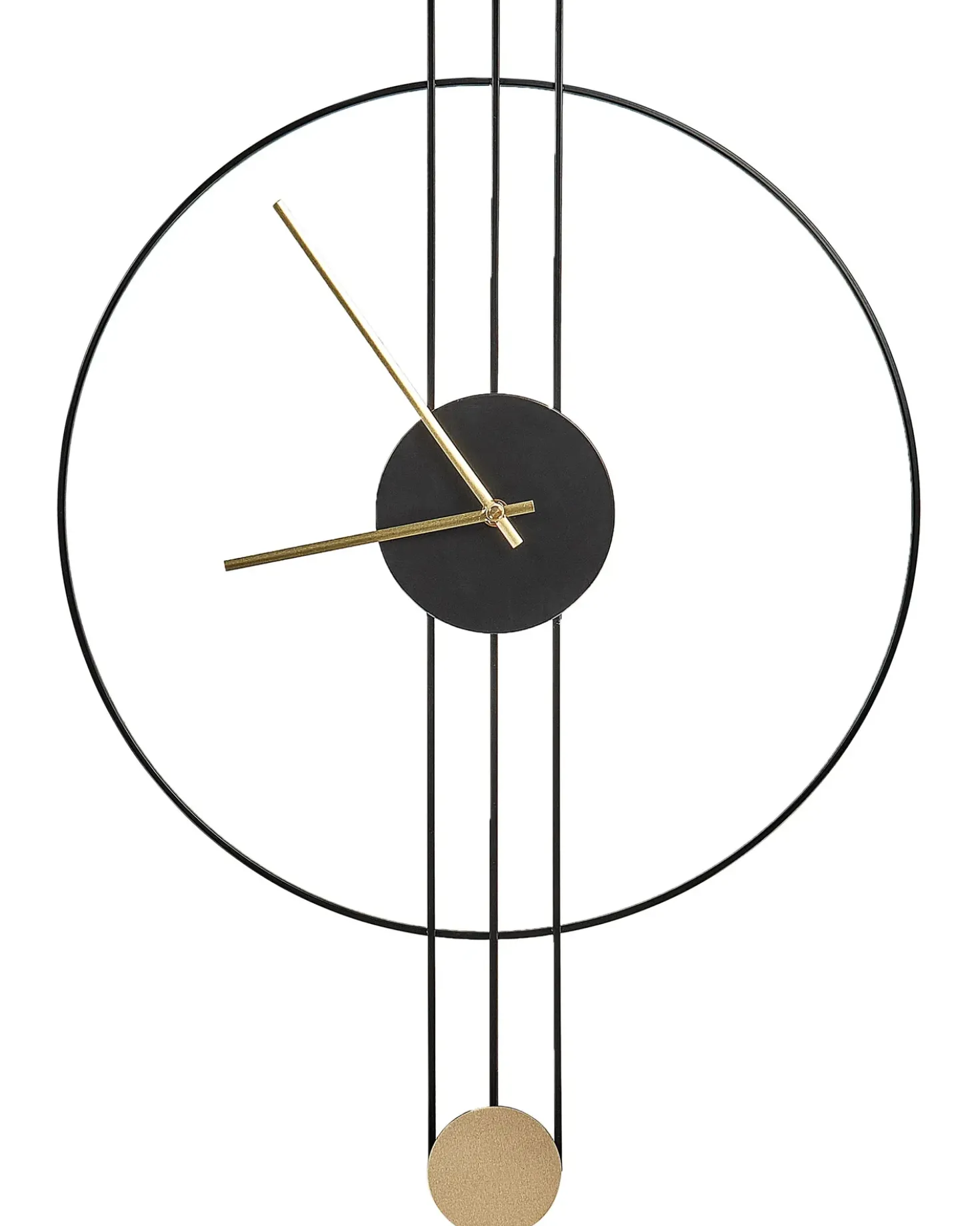 Orologio da parete ANNIVIERS 44 cm Metallo Nero