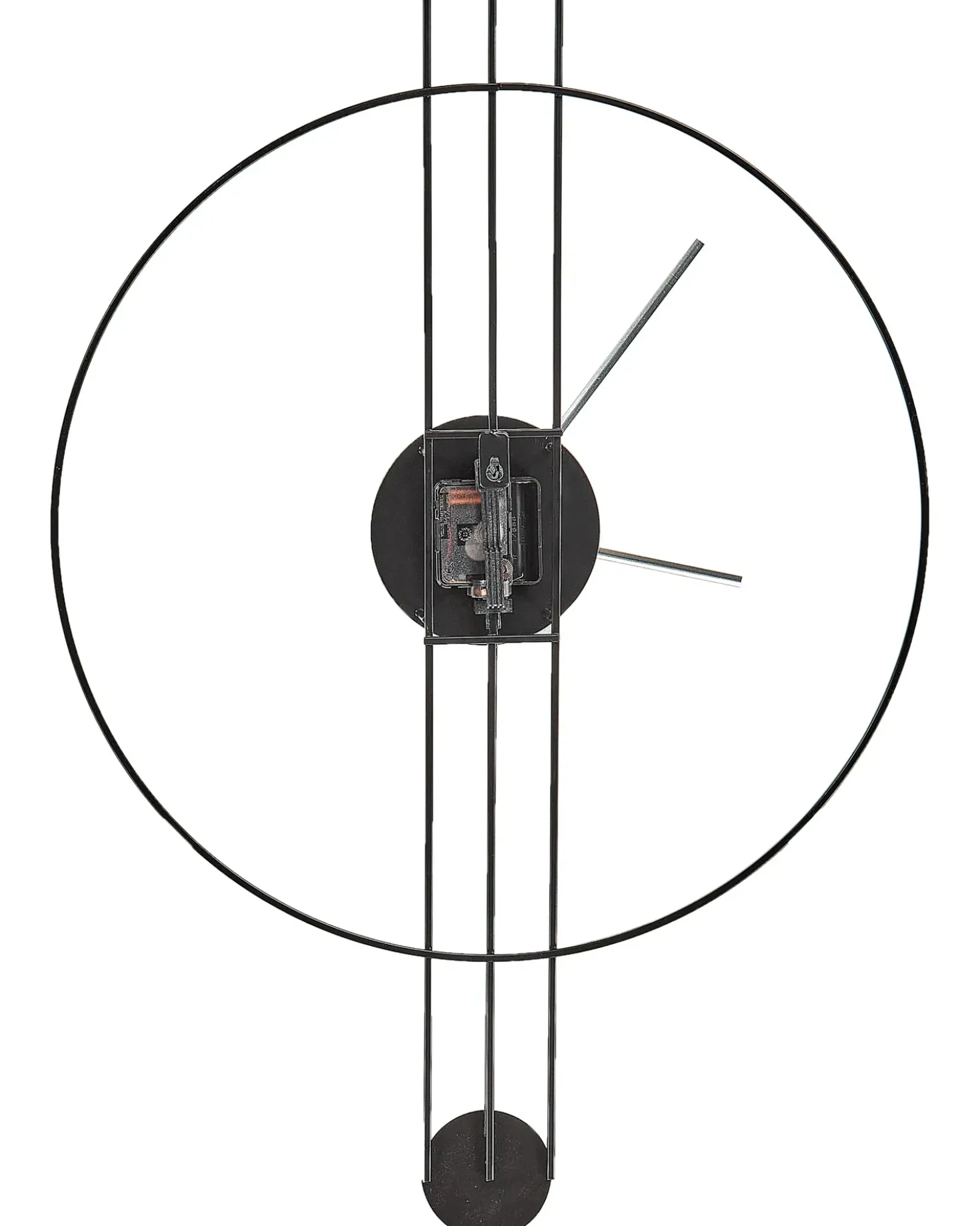 Orologio da parete ANNIVIERS 44 cm Metallo Nero