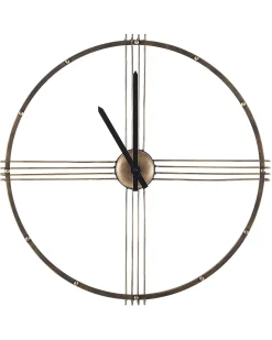 Orologio da parete ASCONA 64 cm Metallo Oro