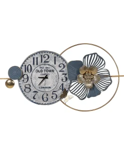 Orologio da parete BERKERIUM 90 cm Metallo Blu