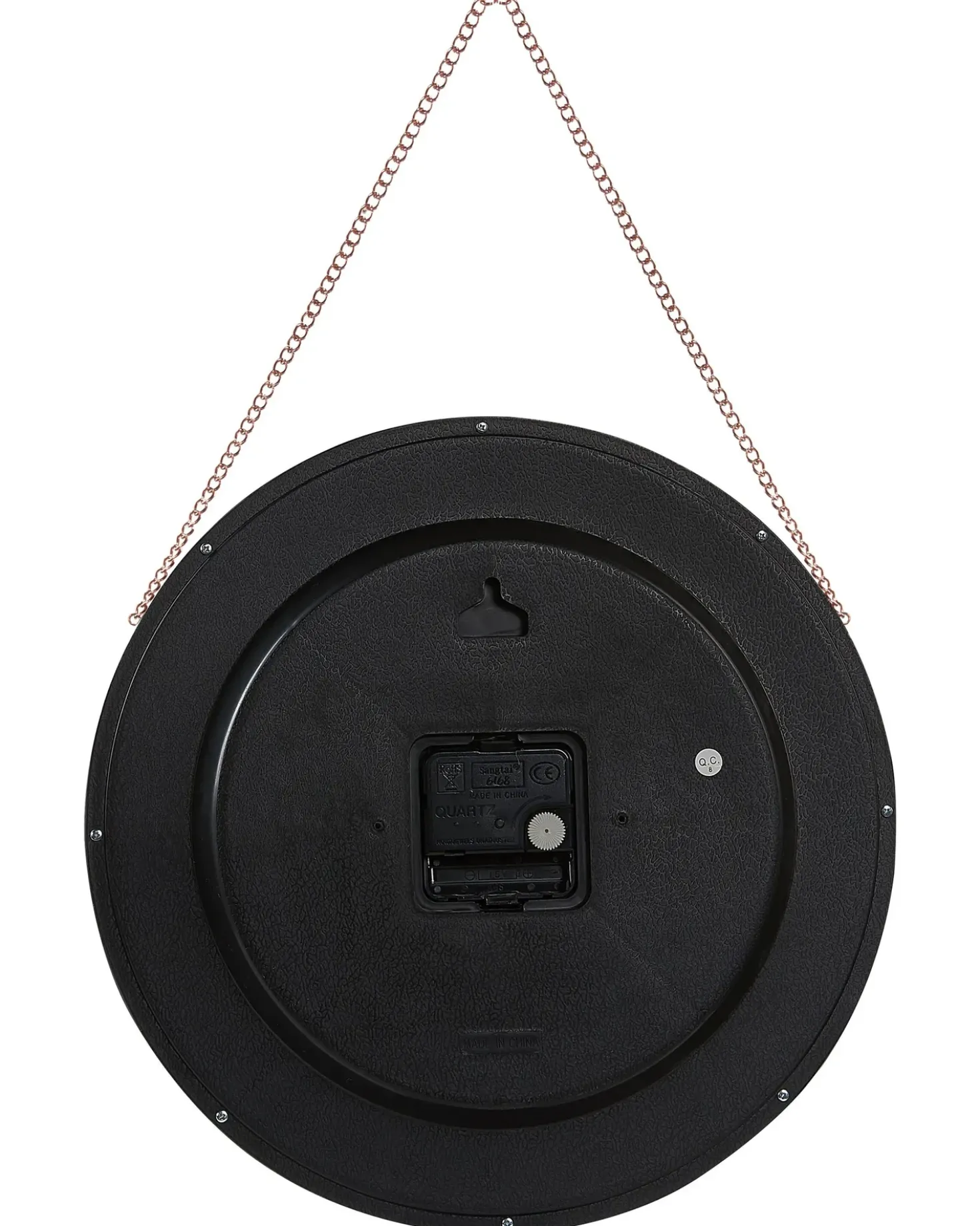 Orologio da parete BEZAS 30 cm Nero