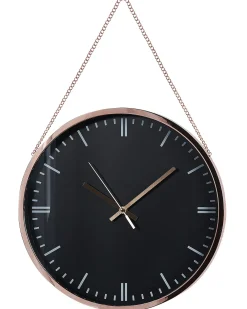 Orologio da parete BEZAS 30 cm Nero