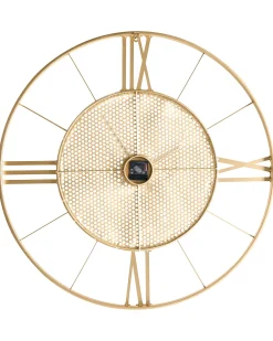 Orologio da parete BLAMERE 80 cm Metallo Oro