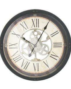 Orologio da parete BORNOS 50 cm Nero
