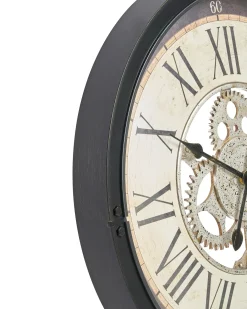 Orologio da parete BORNOS 50 cm Nero