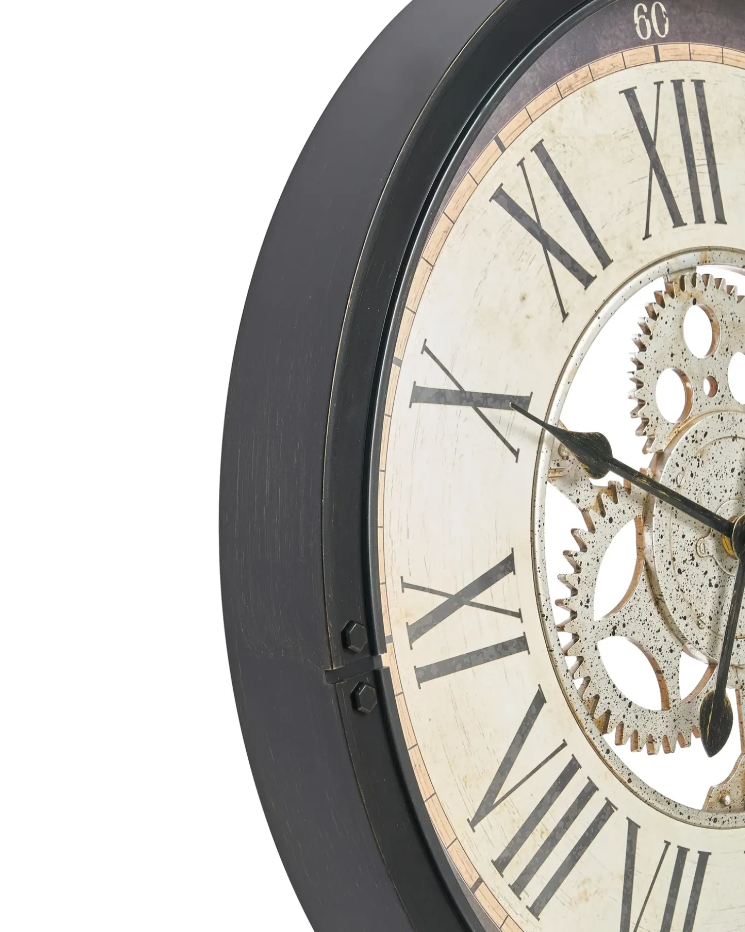 Orologio da parete BORNOS 50 cm Nero