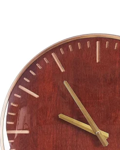 Orologio da parete BRUGG 43 cm Marrone dorato