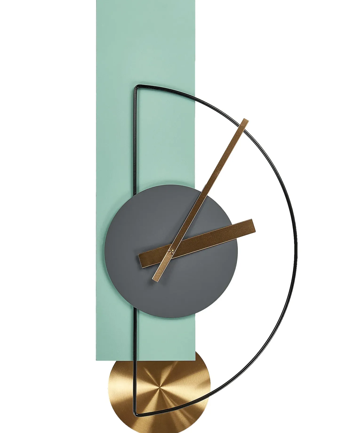 Orologio da parete CEVINS 31 cm Metallo Verde chiaro
