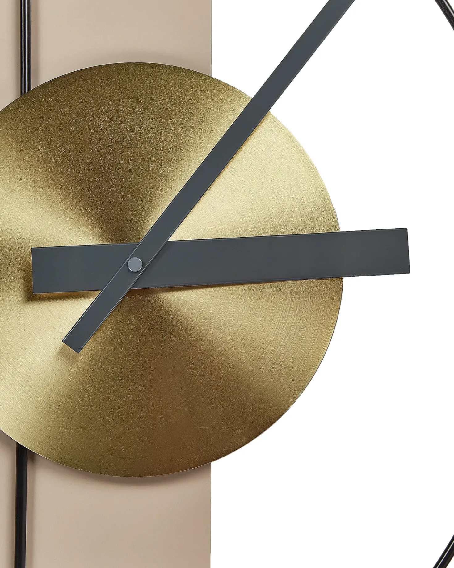 Orologio da parete CEVINS 31 cm Metallo Beige