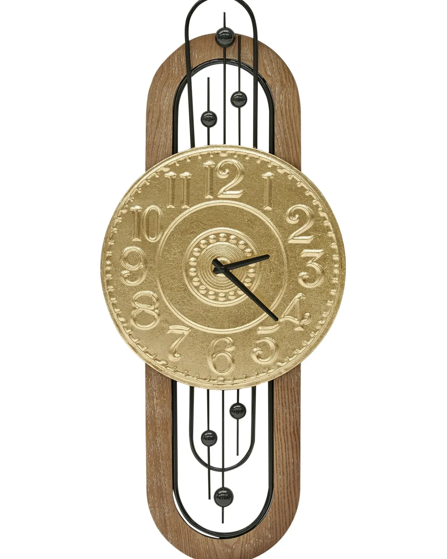 Orologio da parete NOBELIUM 36 cm Metallo Oro