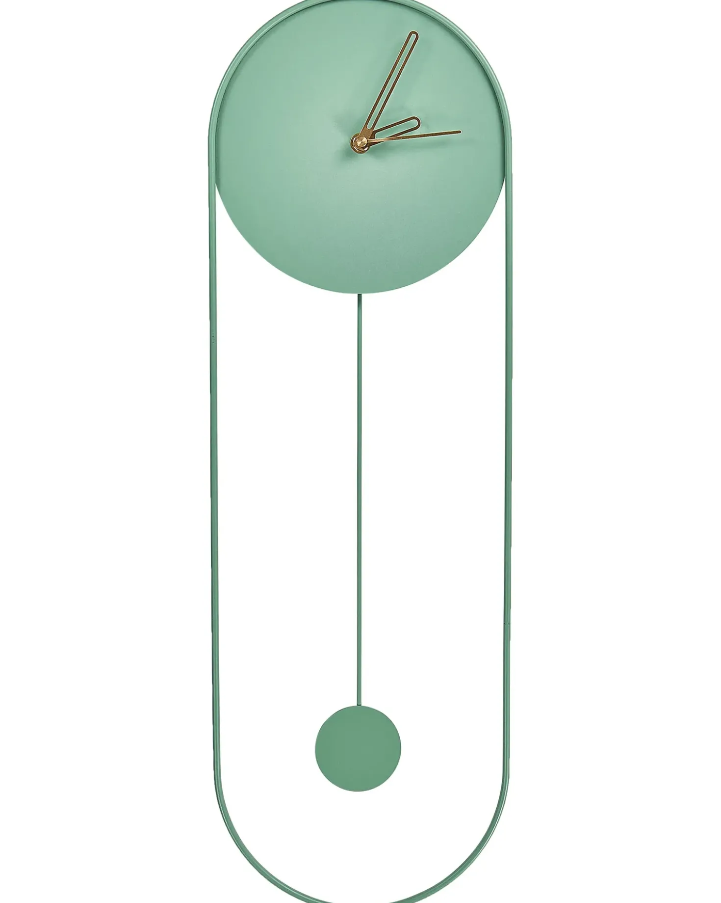 Orologio da parete SALVAN 20 cm Metallo Verde chiaro