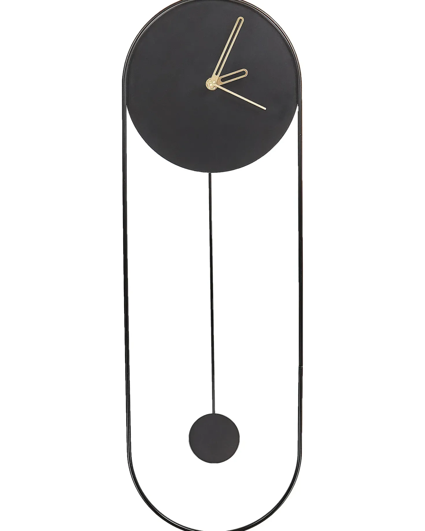 Orologio da parete SALVAN 20 cm Metallo Nero