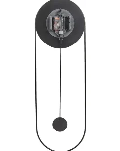 Orologio da parete SALVAN 20 cm Metallo Nero