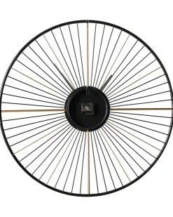 Orologio da parete SAZAIS 80 cm Metallo Nero
