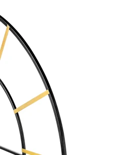 Orologio da parete VALSOT 80 cm Metallo Oro