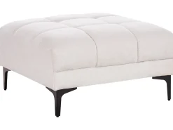 Ottomana ALNES Tessuto Bianco sporco