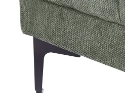 Ottomana ALNES Tessuto Verde scuro