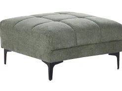 Ottomana ALNES Tessuto Verde scuro