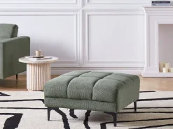 Ottomana ALNES Tessuto Verde scuro