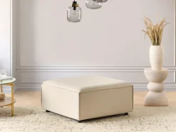Ottomana ARDAL Tessuto Beige