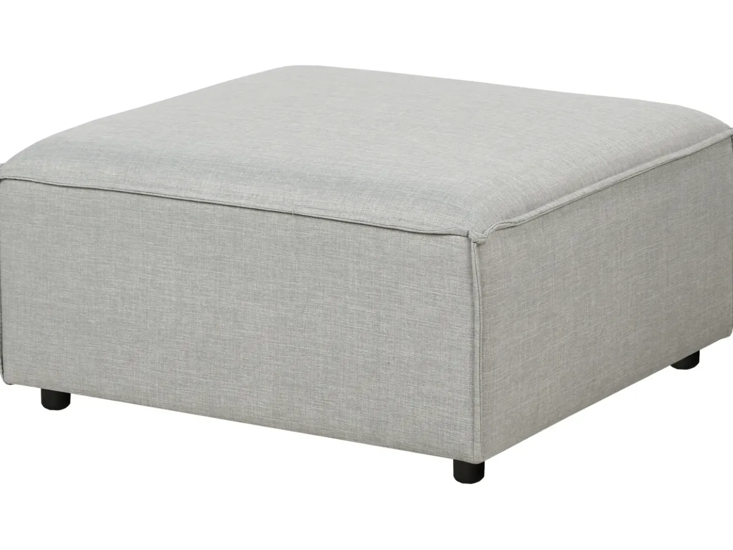 Ottomana ARDAL Tessuto Grigio chiaro