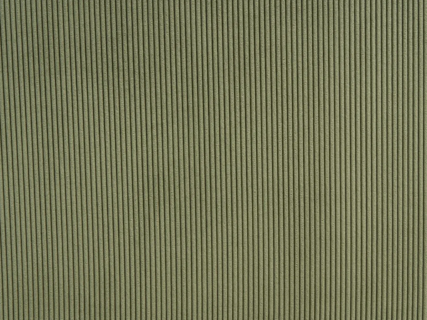 Ottomana ARDAL Velluto a coste Verde
