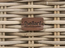 Ottomana da giardino SUSUA 140 cm Rattan Naturale