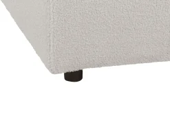 Ottomana FALSTERBO Bouclé Grigio chiaro