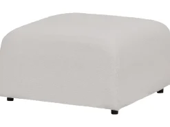 Ottomana FALSTERBO Bouclé Grigio chiaro