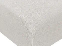 Ottomana FALSTERBO Bouclé Grigio chiaro