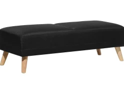 Ottomana FLORLI Tessuto Nero
