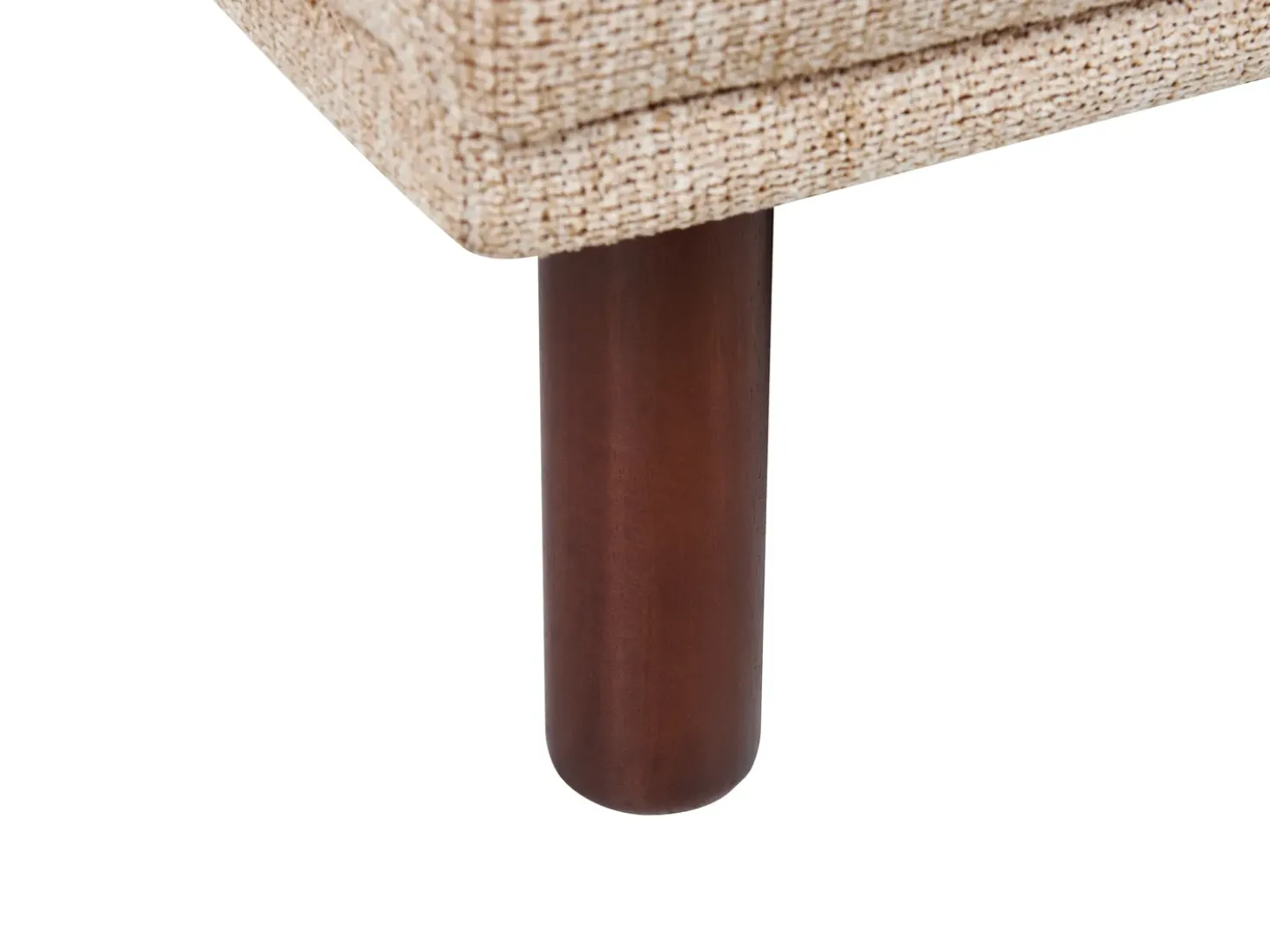 Ottomana HOLT Tessuto Beige