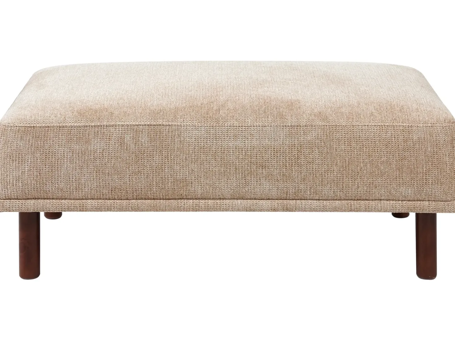 Ottomana HOLT Tessuto Beige