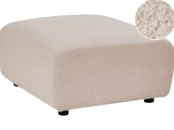 Ottomana KIVVIK Bouclé Beige