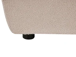 Ottomana KIVVIK Bouclé Beige