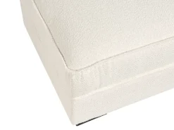 Ottomana KOLDING Bouclé Beige chiaro