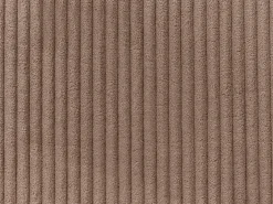 Ottomana LEMVIG Velluto a coste Beige sabbia