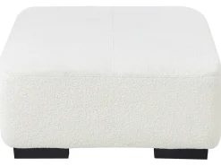 Ottomana LUNGO Bouclé Bianco