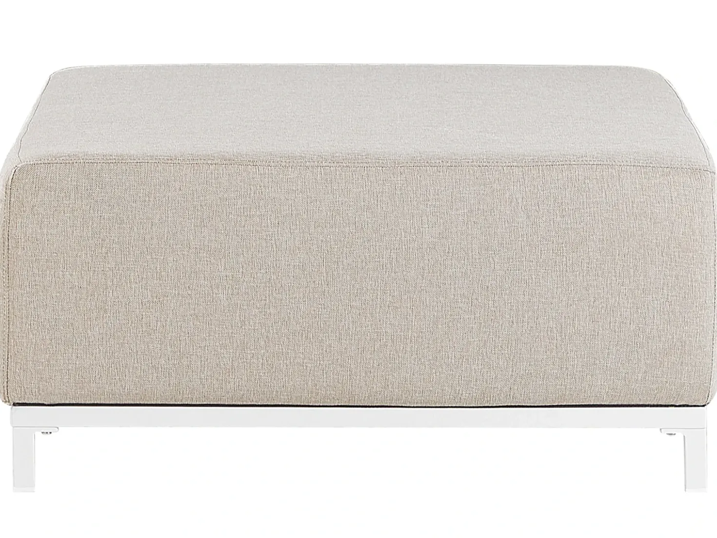 Ottomana ROVIGO Tessuto Beige