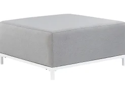 Ottomana ROVIGO Tessuto Grigio chiaro