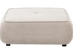 Ottomana SALLA Bouclé Beige