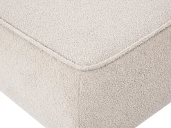 Ottomana SALLA Bouclé Beige