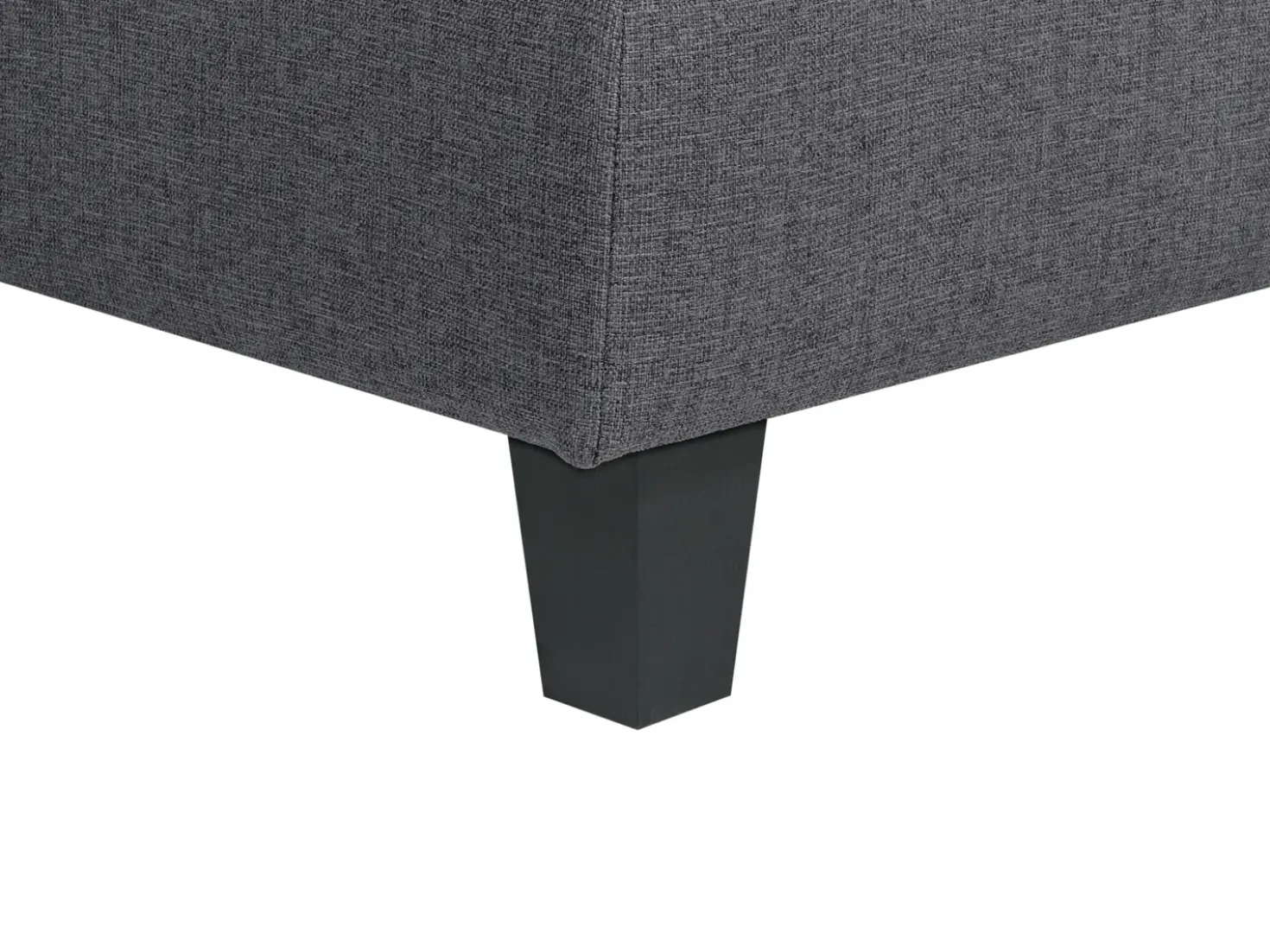 Ottomana UNSTAD Tessuto Grigio scuro