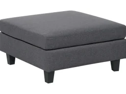 Ottomana UNSTAD Tessuto Grigio scuro