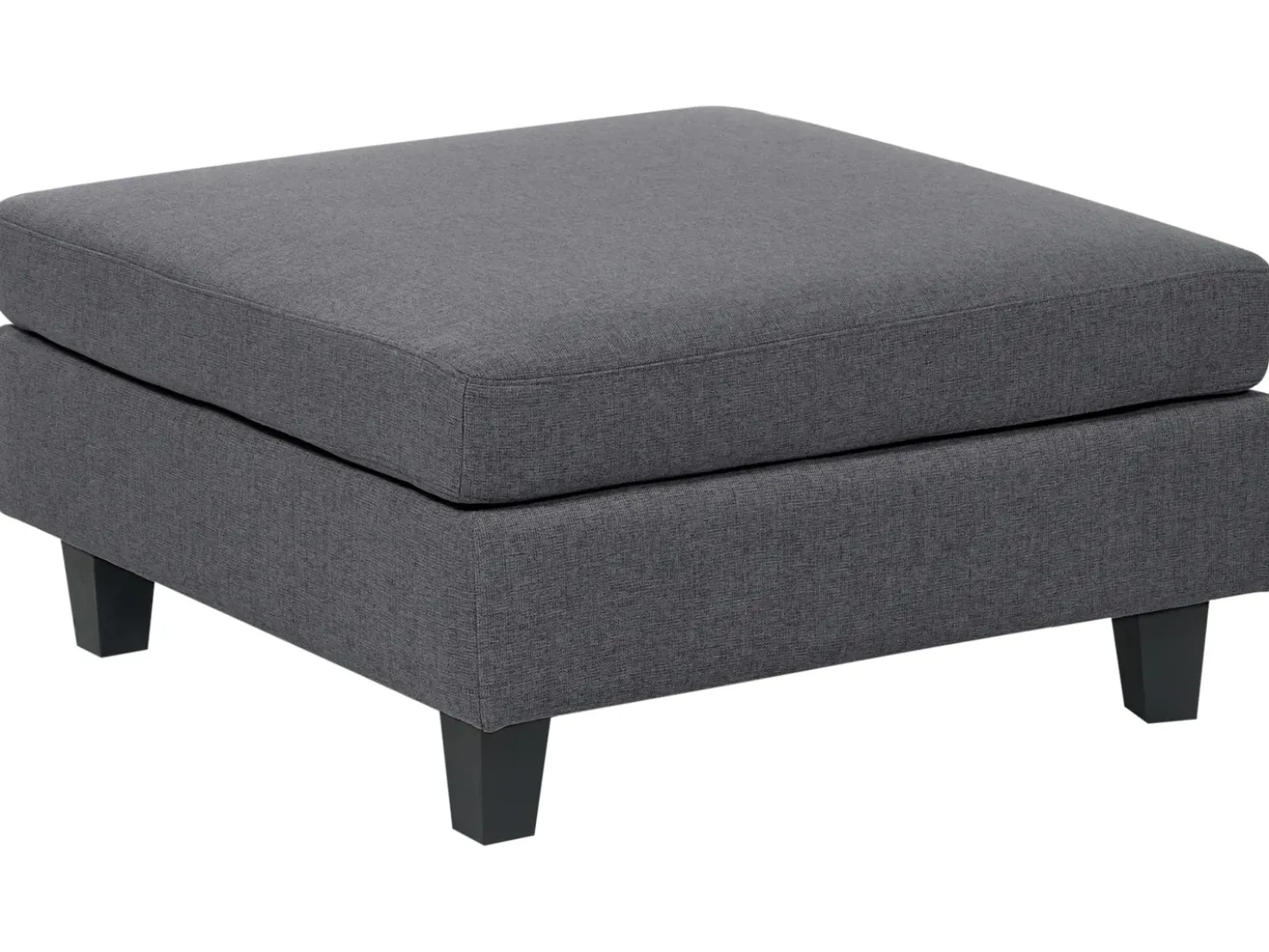 Ottomana UNSTAD Tessuto Grigio scuro