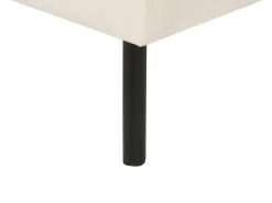 Ottomana VINTERBRO Velluto Beige chiaro