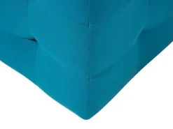 Ottomano contenitore MICHIGAN Velluto Blu oltremare
